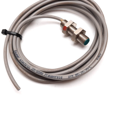 Used Baumer IFR 08.26.35/L Proximity Sensor, Range: 1.5mm, 10-30VDC, Barrel: M8