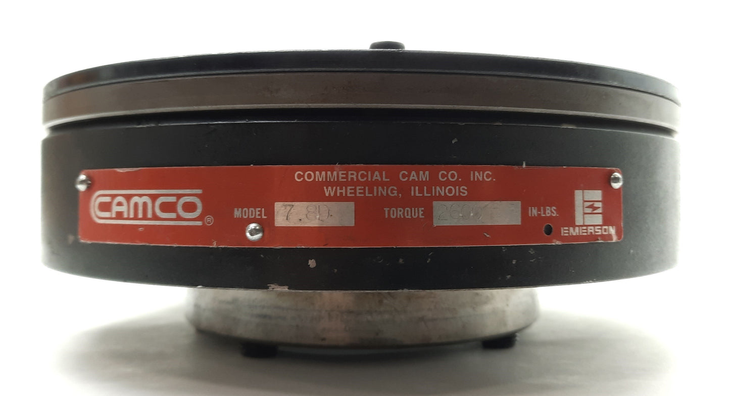 Used CAMCO 7.8D Index Drive Overload Clutch, 2600in-lb, for 902RDM