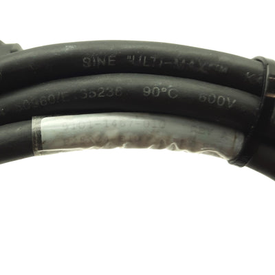 Used Allen Bradley 9101-1467-010 N-Series Servo Motor Power Cable, 5-Pin MS, 9' Long