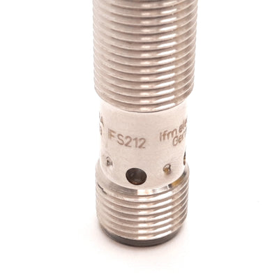 New IFM IFS212 Inductive Proximity Sensor, 4mm, 10-30VDC, PNP N/O, 4-Pin M12