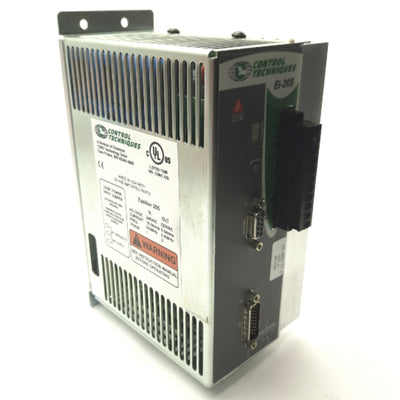 Used Control Techniques EI-205-00-0C7 AC Servo Drive In: 1PH 240V Out: 3PH 220V 5.0A