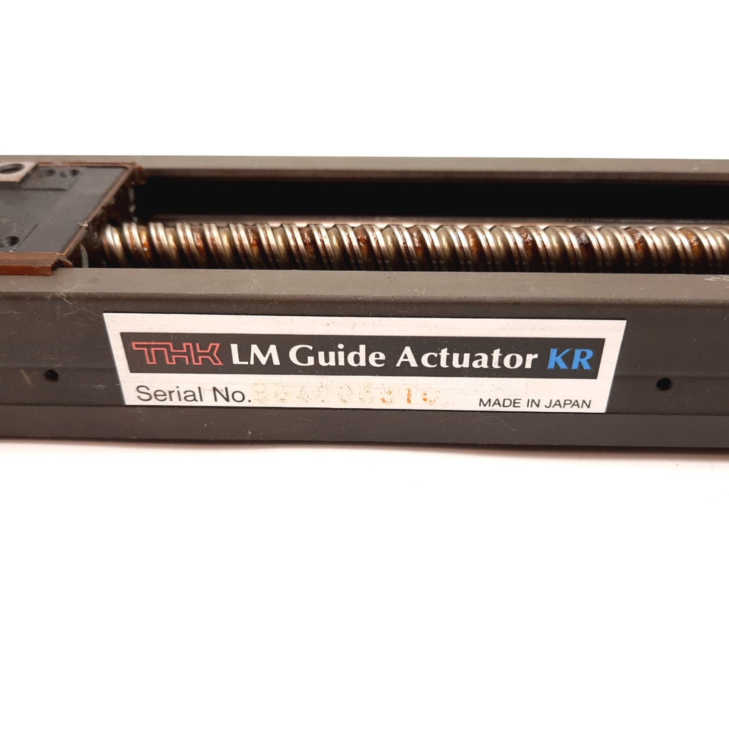 Used THK KR33 LM Linear Actuator, Mount: Nema 23, Lead: 10mm, Stroke: 225mm