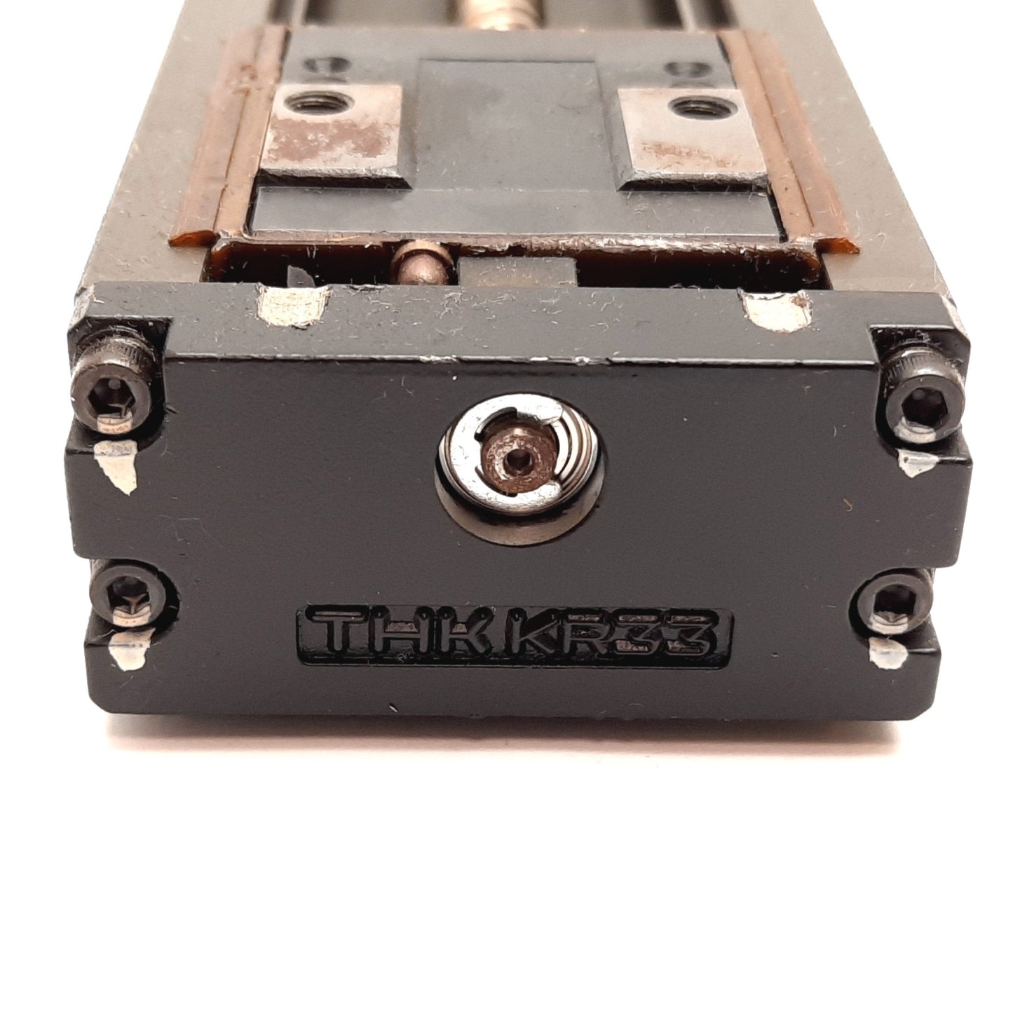 Used THK KR33 LM Linear Actuator, Mount: Nema 23, Lead: 10mm, Stroke: 225mm