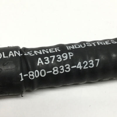 Used Dolan Jenner A3739P Fiber Optic Microscope Ringlight 60mm ID, 9/16" Input, 36" L
