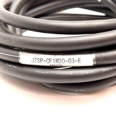 Used Yaskawa JZSP-CF1M20-03-E Servomotor Main Circuit Cable, Length: 3m Long