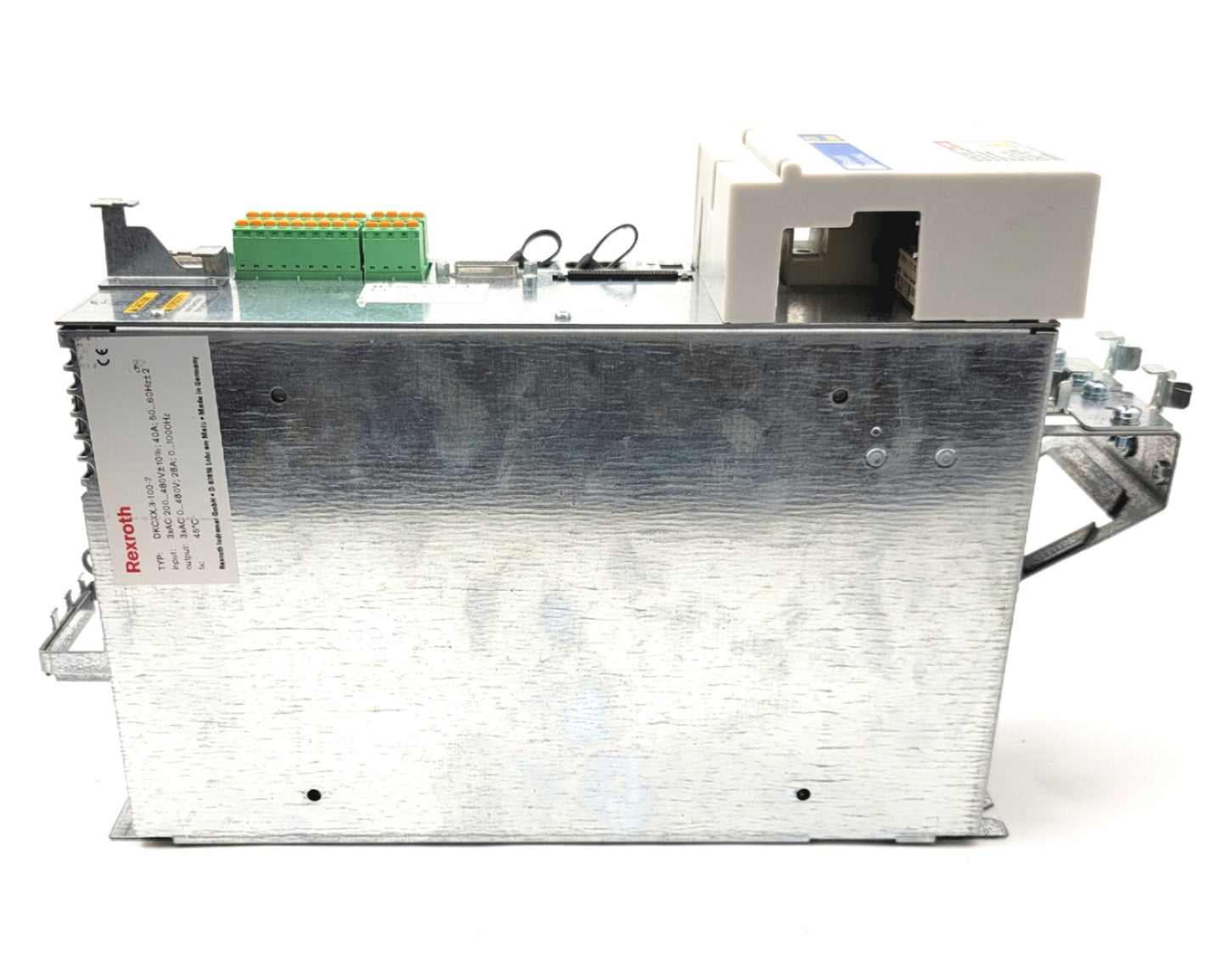 Used Rexroth Indramat DKC02.3-100-7-FW Servo Drive 100A, 200-480VAC 3-PH, 0-1000Hz