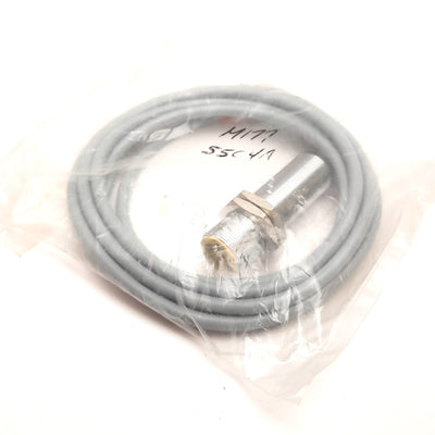 New Turck Bi5-G18-AZ3X Inductive Proximity Sensor, 5mm, 20-250VAC, 5-500mA, M18, 2m