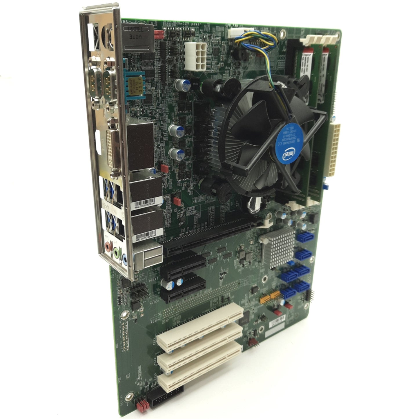 Used DFI HD631-Q87 Motherboard & CPU Intel i5-4570S 3.6GHz 4GB RAM PCIe x16 3x PCI