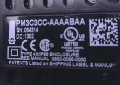 Used Watlow PM3C3CC-AAAABAA Process Controller 20-28v AC 12-40v DC, 1/32 DIN