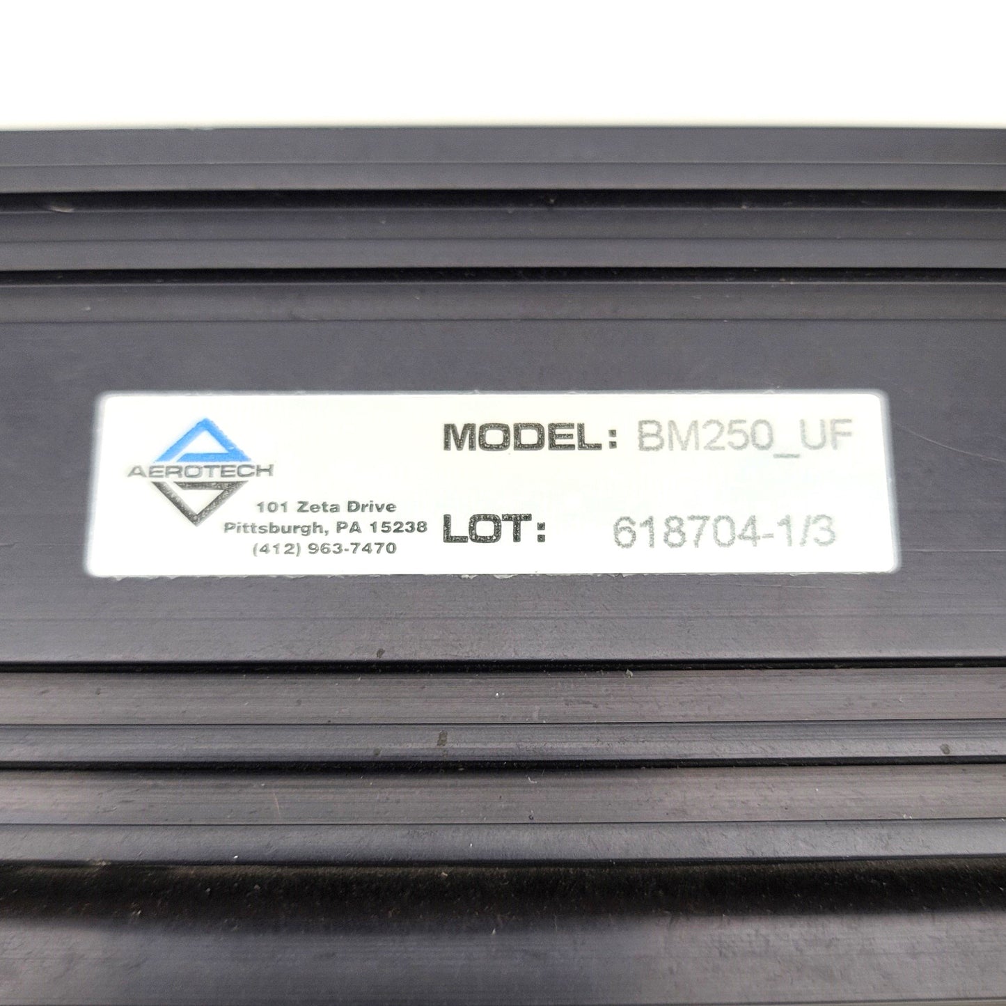 Used Aerotech BM250-MS-E1000H BM250-UF Servo Motor 2.3Nm 4000RPM, NEMA 34, 0.73kW