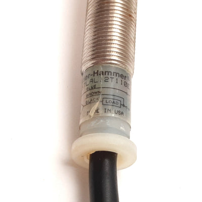 Used Eaton Cutler Hammer E57LAL12T110E Inductive Proximity Sensor, 4mm, 10-50VDC, NPN