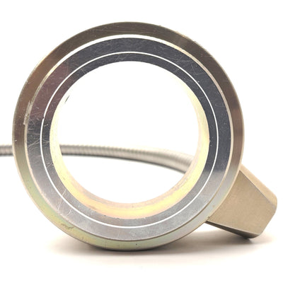 Used Fiber Optic Light Ring For Microscope 58mm Diameter, 9mm Bundle, 1160mm Long