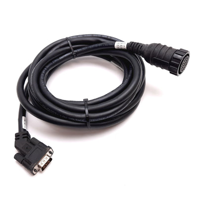 Used Allen Bradley 2090-UXNFBY-S04 Servo Feedback Cable, Length: 4m, 28-Pin to 15-Pin