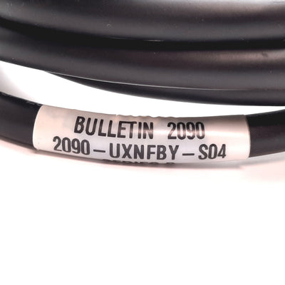 Used Allen Bradley 2090-UXNFBY-S04 Servo Feedback Cable, Length: 4m, 28-Pin to 15-Pin