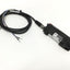 Used Keyence FS-N41C Digital Fiber Optic Sensor, 10-30VDC, PNP NPN, 4-Pin M8 w/Cable