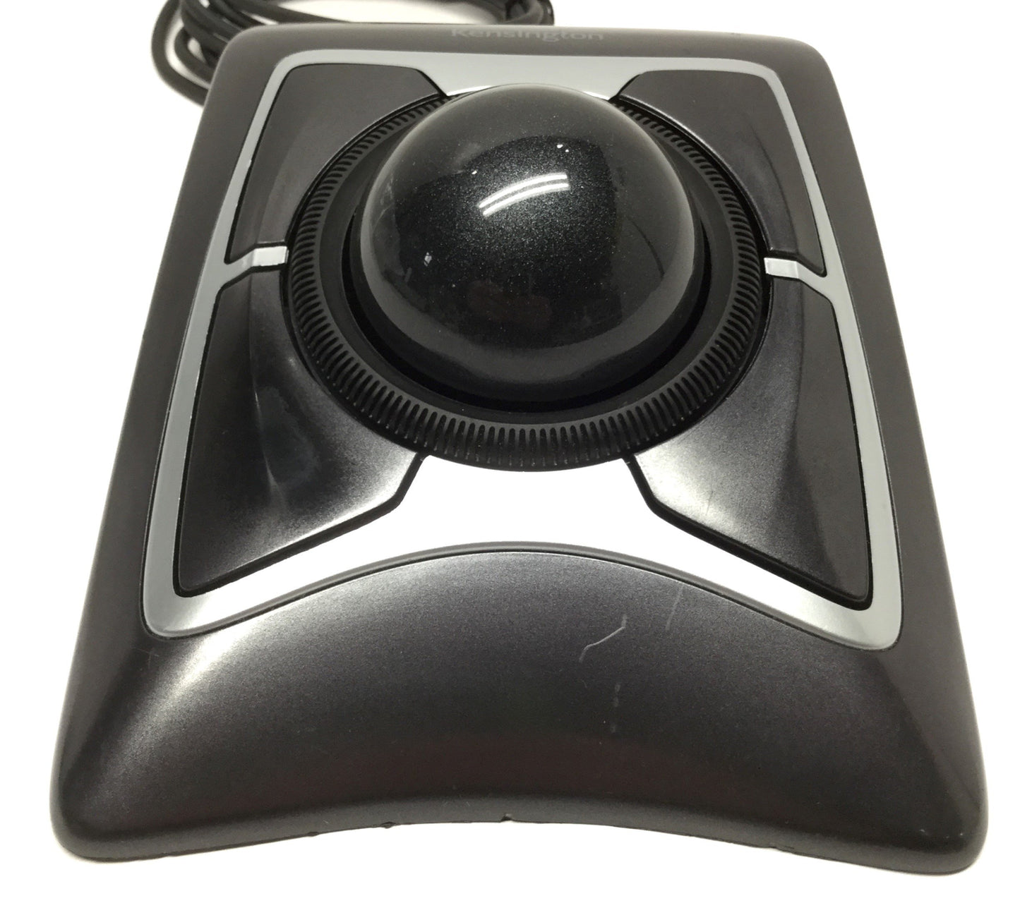 Used Kensington K64325 Expert Mouse Optical Trackball, USB, 4-Button, Scroll Wheel