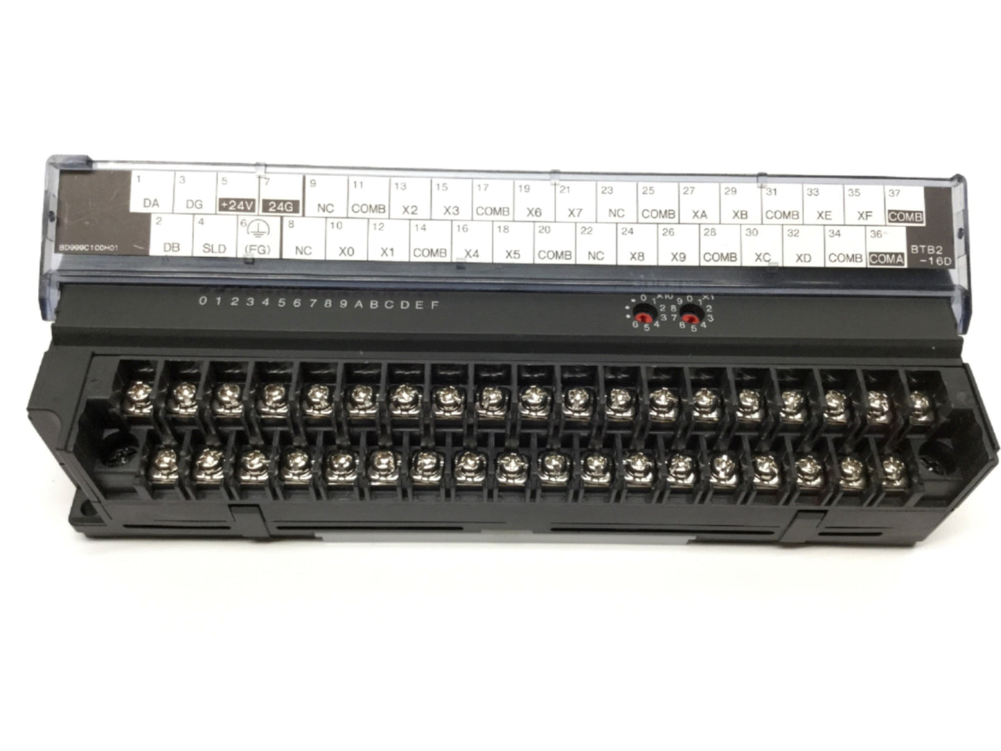 Used Mitsubishi AJ65BTB2-16D Melsec CC-Link Digital Input Module 16-Point, 24VDC