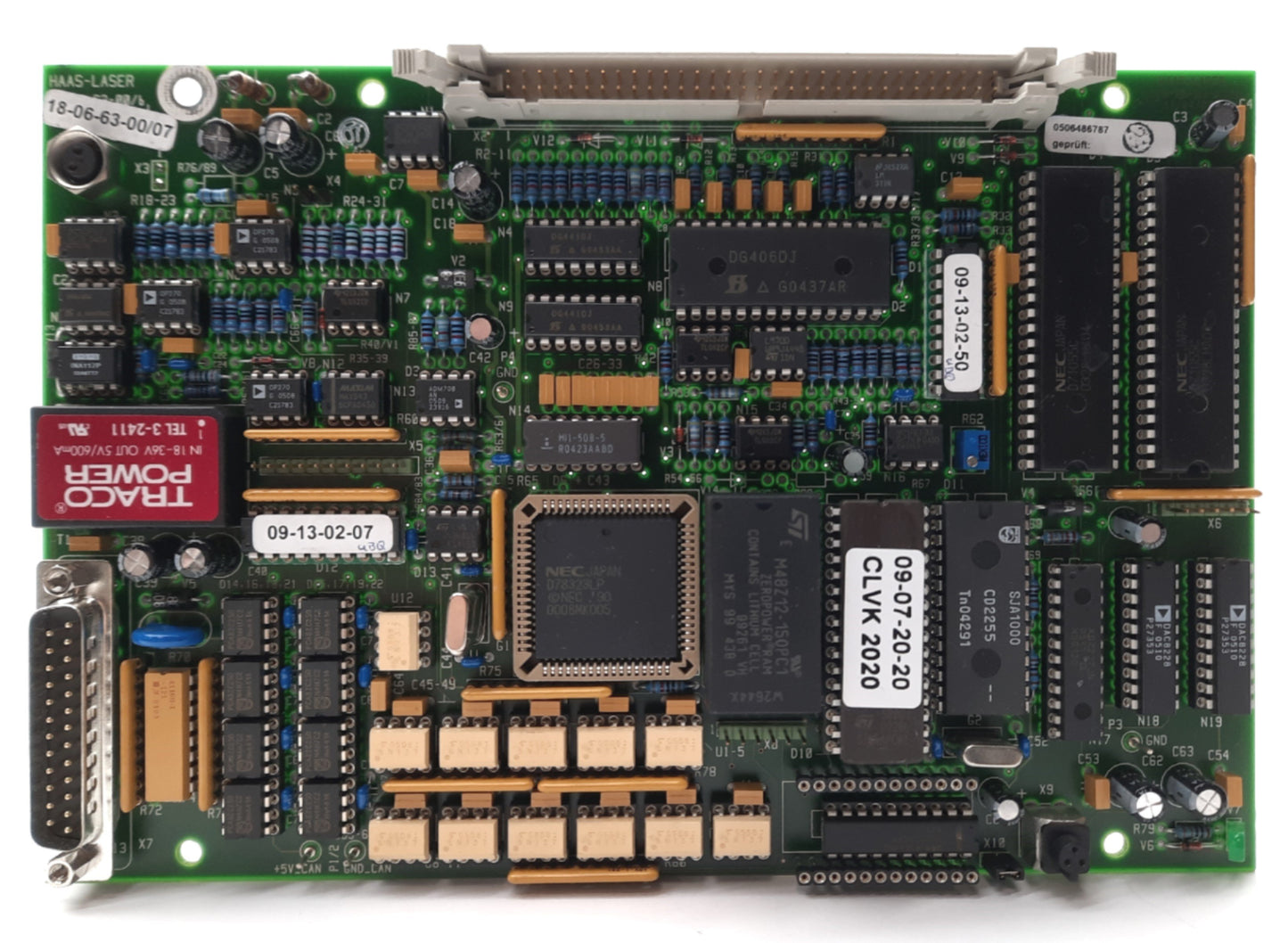 Used TRUMPF HAAS 18-06-63-00/07 LASER Control PCB Circuit Board for HL Series