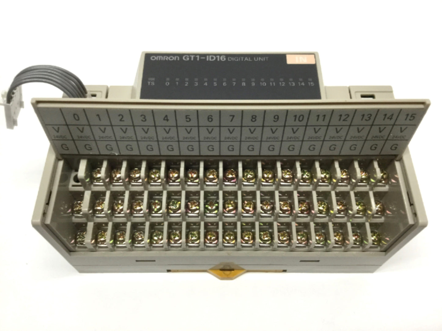 Used Omron GT1-ID16CST / BSC01 DeviceNet Digital Input Module, 16-Point, 24VDC 6mA/pt