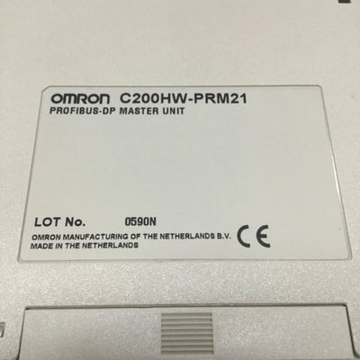 Used Omron C200HW-PRM21 SYSMAC Profibus-DP Master Unit Communication Interface Module