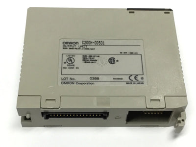 Used Omron C200H-OD501 High Density Multiplex TTL Output Module, 5VDC 35mA, 32-Point