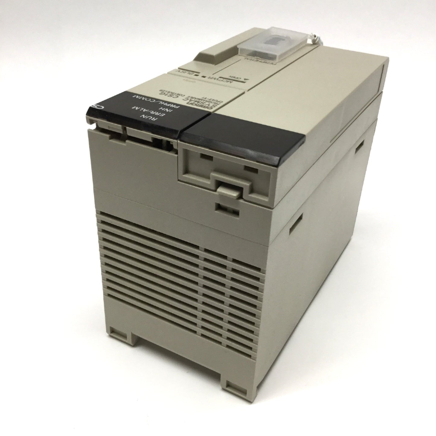 Used Omron CS1G-CPU43-EV1 SYSMAC CPU Unit RS232C/Peripheral Port w/ 8MB Memory Card