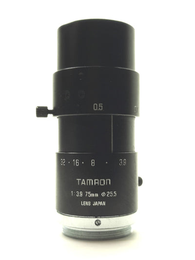 Used Tamron 23FM75L Machine Vision Lens 2/3"Sensor 75mm FL f/3.9-32 *Filter Thread*