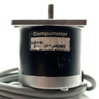 Used Parker SX57-51 Compumotor Stepper Motor 2-Phase Hybrid 40oz-in NEMA 23 6' Long