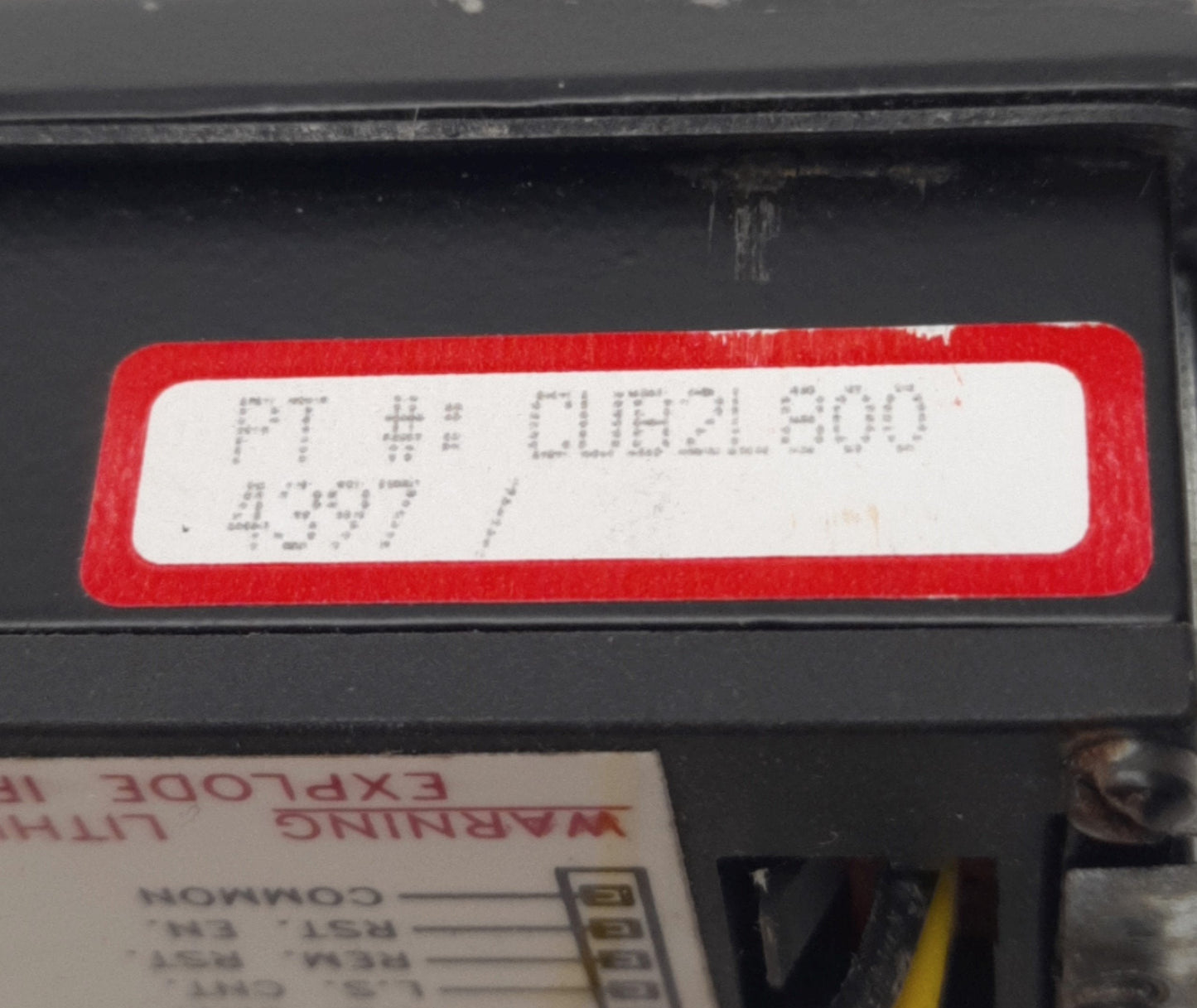 Used Red Lion Controls CUB2L Miniature Counter, 8 Digit Display, 3VDC CUB2L800