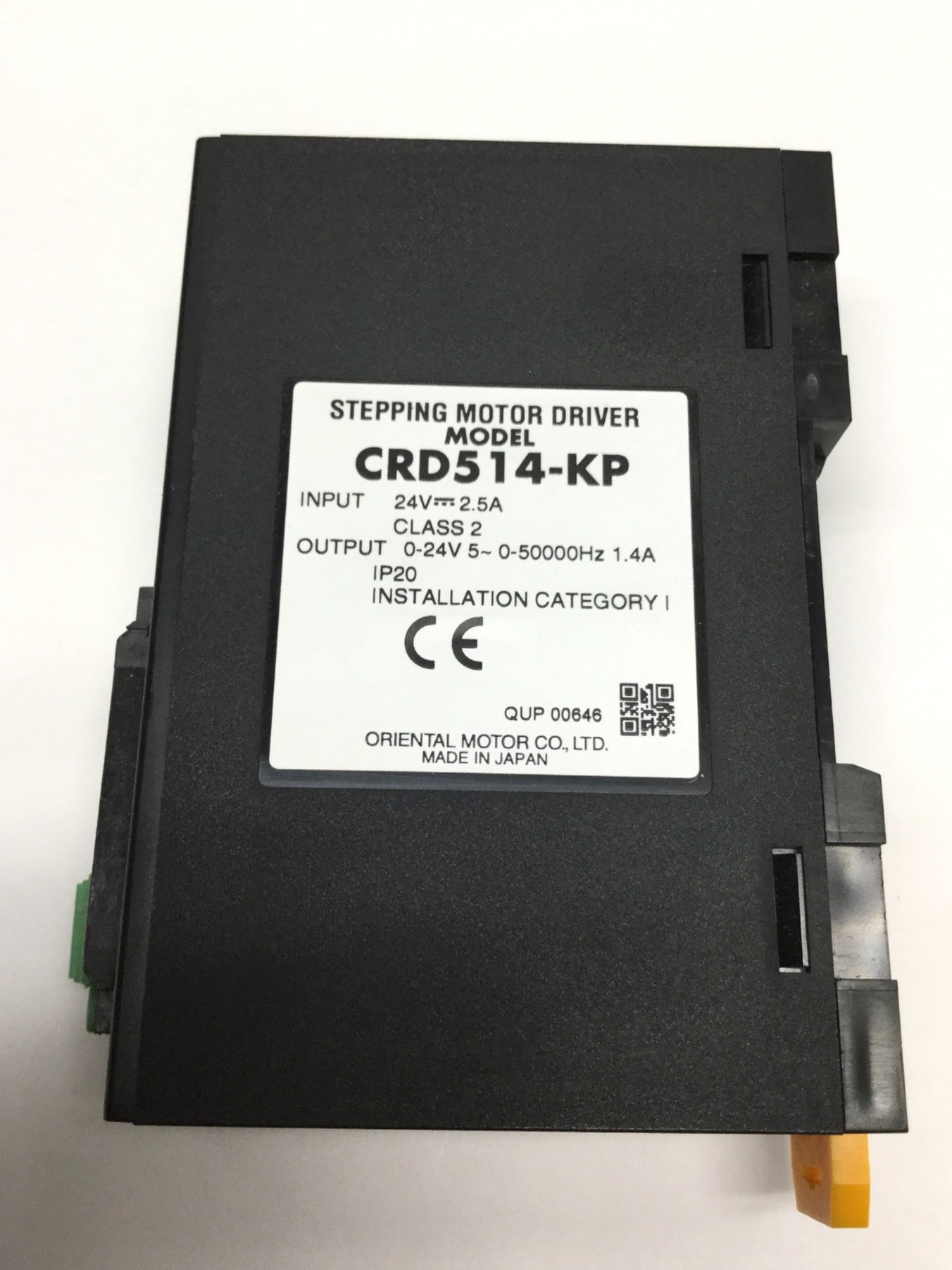 Used Oriental CRD514-KP VEXTA Stepper Motor Driver Controller, 24VDC, 0-50000Hz 1.4A