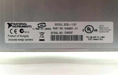 Used National Instruments SCXI-1127 Relay Matrix/Multiplexer Module, 32-Channel