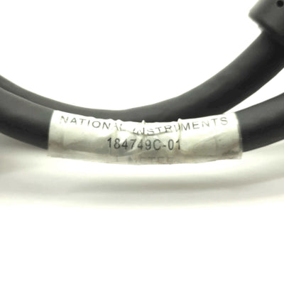 Used National Instruments 184749C-01 Shielded 68-Conductor DAQ Cable, 1 Meter Long