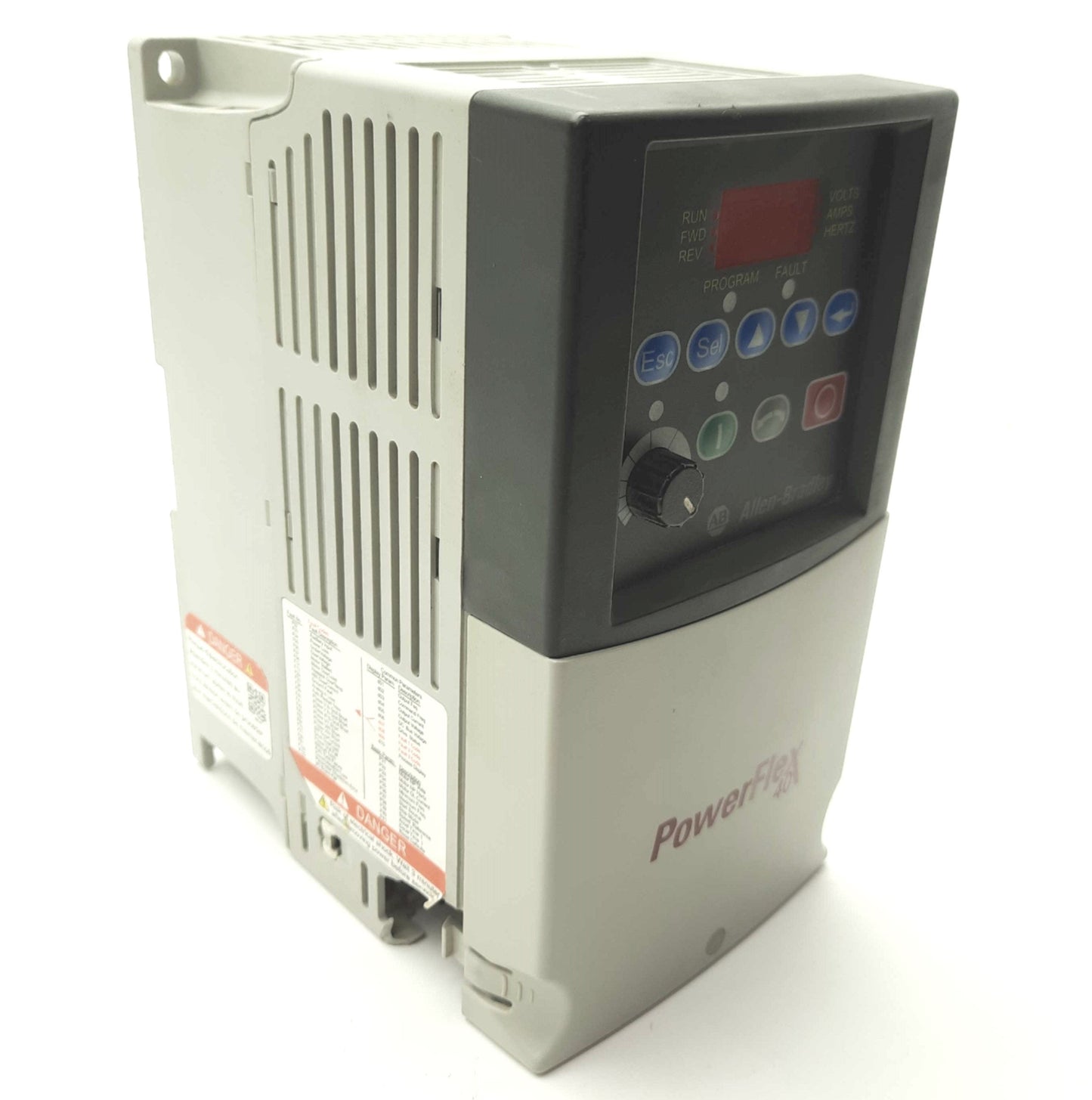 Used Allen Bradley 22B-D2P3N104 Series A Powerflex 3PH AC Drive 1HP 0-460V 2.3A 480V