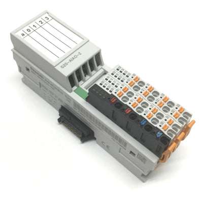 Used Rexroth S20-AIAO-2 IndraControl Analog Input/Output Module 2 I/O Voltage/Current