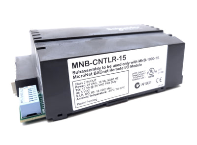 Used Schneider MNB-CNTLR-15 Remote I/O Module Class 2 24VAC 16VA 5VDC