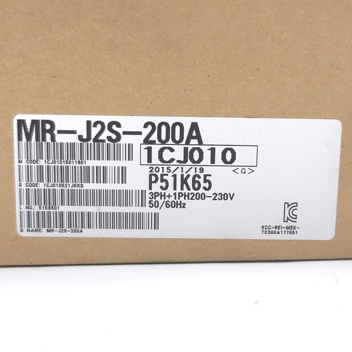 New Mitsubishi MR-J2S-200A Melservo AC Servo Motor Amplifier, 2kW, 200-230VAC 3-PH