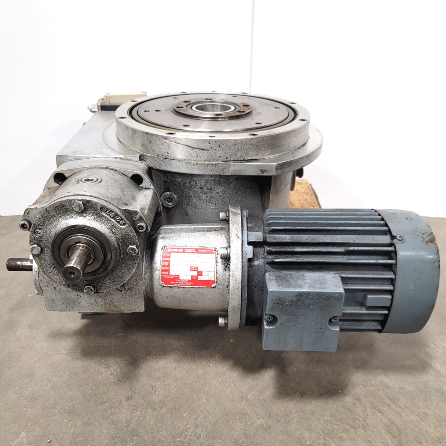 Used Destaco Camco 902RDM4H32-330 Rotary Index Drive With MSHV55741-9C Reducer 4-Stop