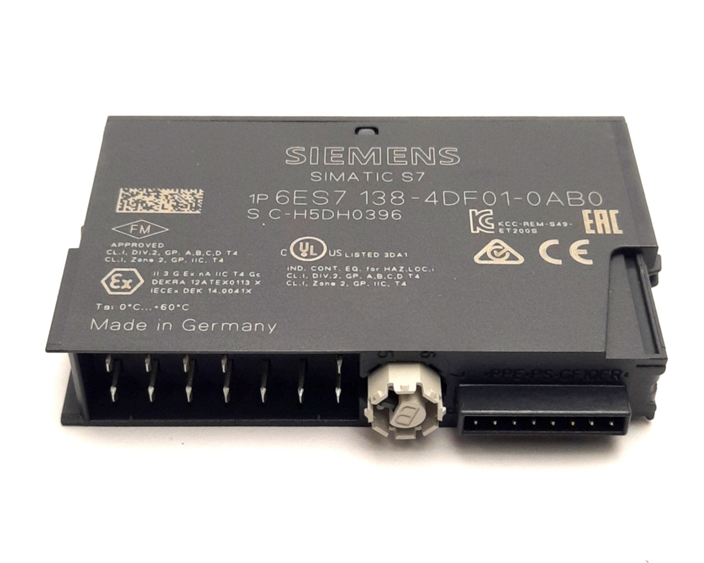 New Siemens 6ES7 138-4DF01-0AB0 Interface Module, 24v DC 120mA Supply, RS232/422/485