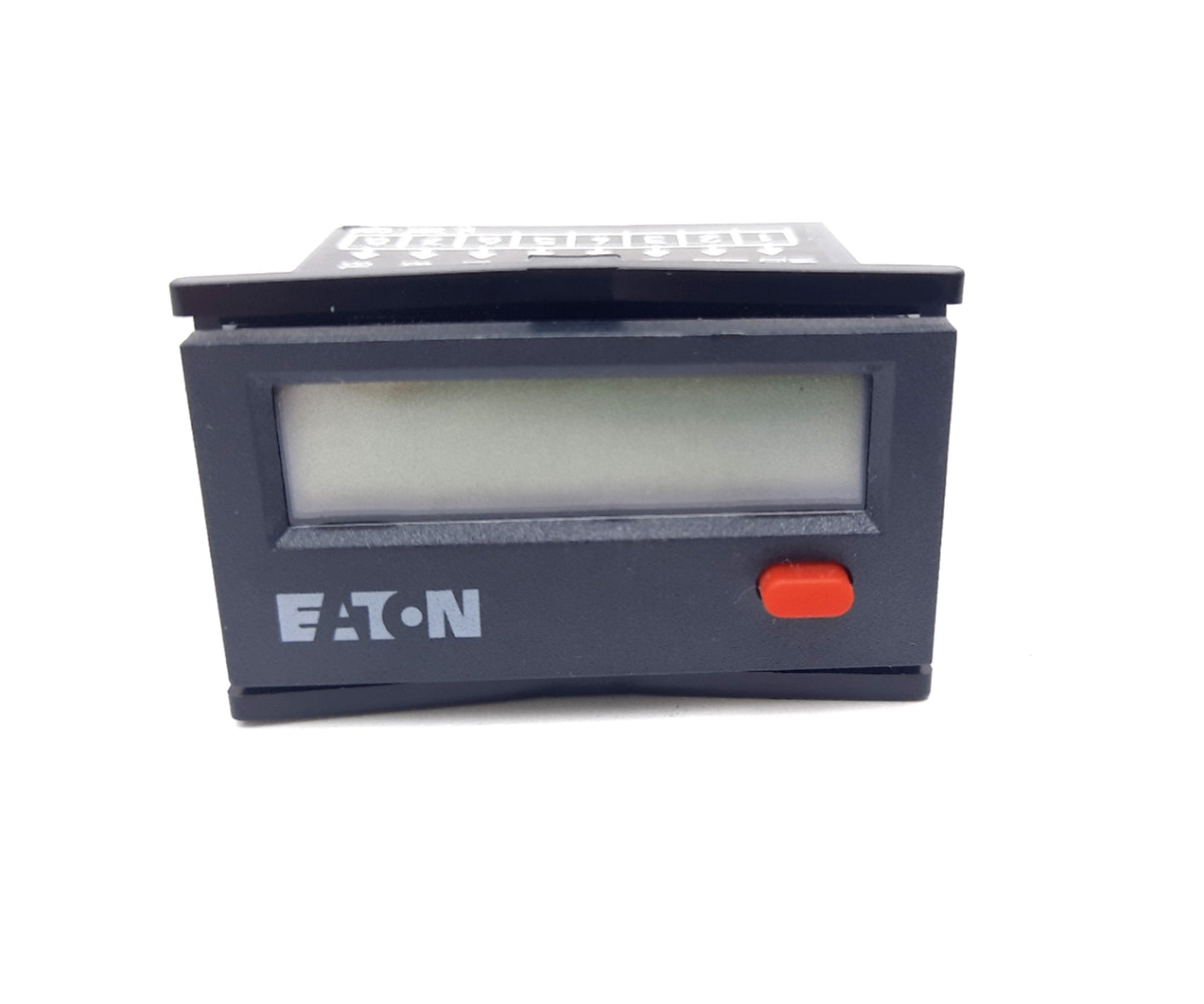 Used Eaton E5-024-C0400 Panel Meter Totalizer Counter 8 Digit 10-30VDC NPN, PNP