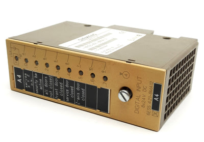 Used SIEMENS 6ES5421-8MA12 Digital Input Module, 24VDC For S5-90U/-95U/-100U, 8 Input