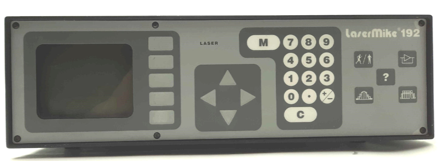 Used LaserMike 182-12 LASER Gage Controller, 1x Gage, 1x Encoder, Serial, 120VAC