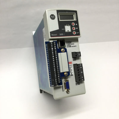 Used Allen Bradley 2097-V31PR0 Kinetix 300 EtherNet/IP Indexing Servo Drive 2A 400W