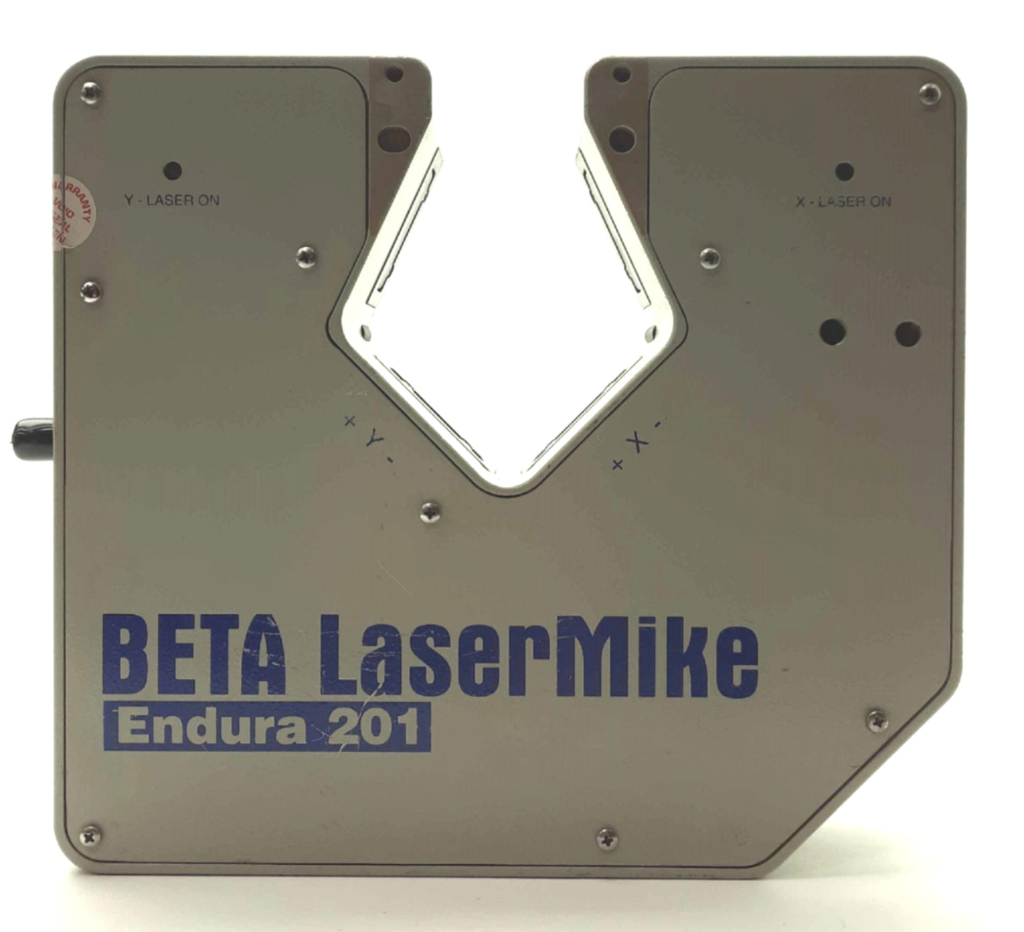 Used BETA Lasermike 201-100 Endura 201 LASER Micrometer Gage Head, .01-1.0" Range