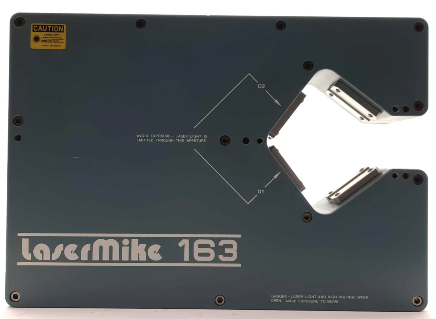 Used Lasermike 163-100-05 LASER Micrometer Gage Head .005-1" Range .00001" Resolution