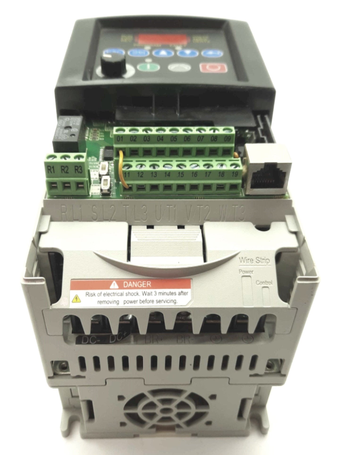 Used Allen Bradley 22B-D1P4N104 Series A Powerflex 3PH AC Drive .5HP 0-460V 1.4A 480V