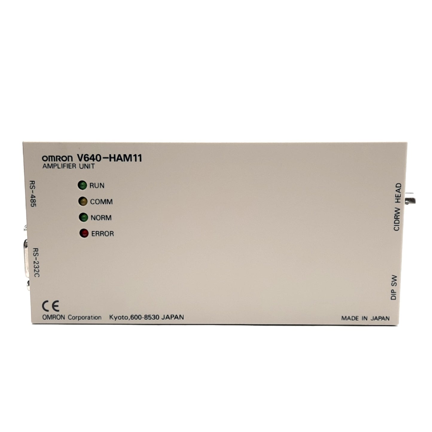 New  Omron V640-HAM11-V4 CIDRW Amplifier Unit, 24VDC, 150mA Max, RC-232C/RS-485 20MO