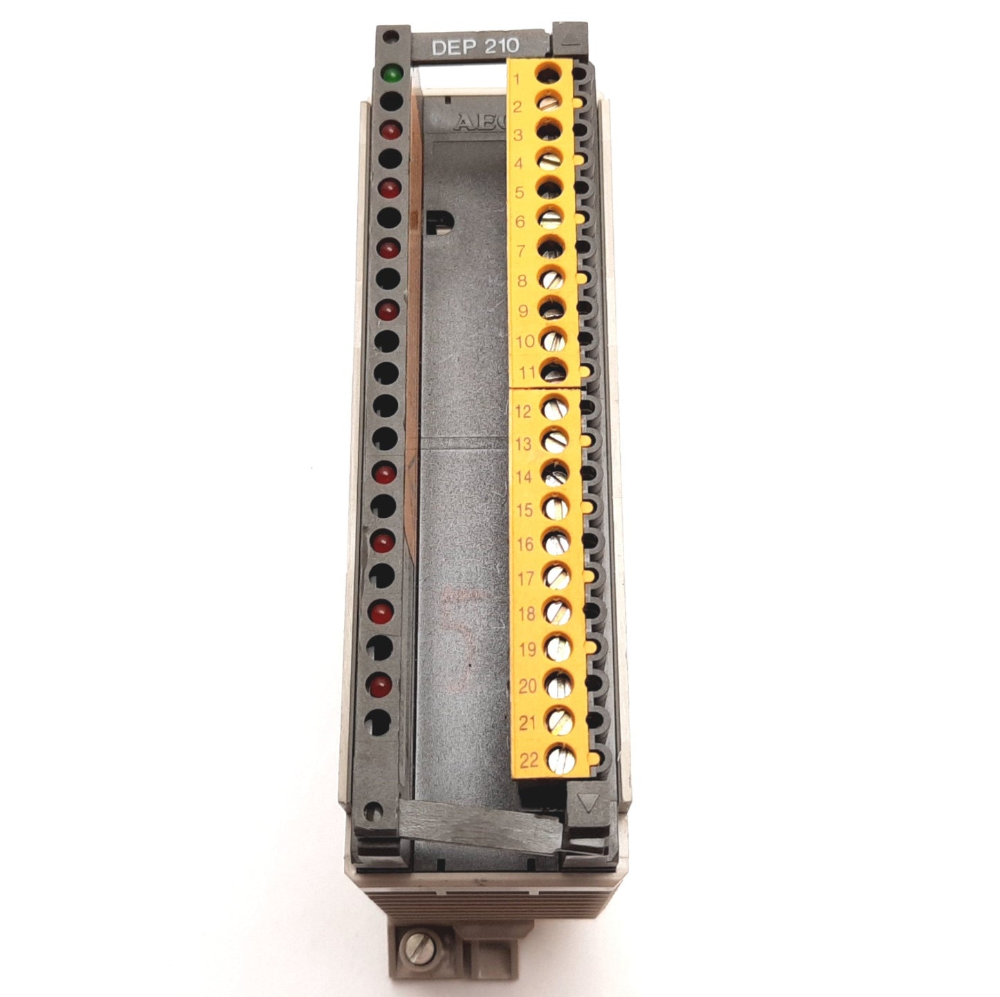 Used AEG DEP-210 / AS-BDEP-210 Modicon Discrete Input Module, 8-Input, Rating: 115VAC