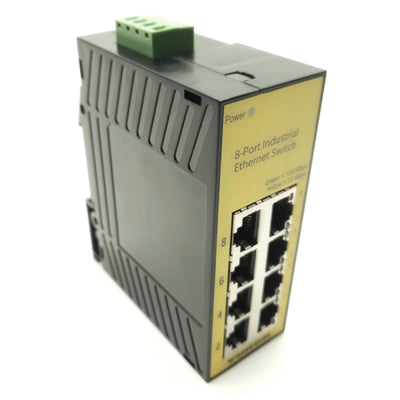 Used Turck SE20-84XT-RJ822 Unmanaged Industrial Ethernet Switch 8-Port 10/100 24VDC