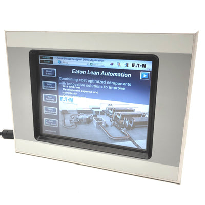 Used Eaton XP-702-E0-84TSIJ-10 XP5000 Touchscreen Industrial Panel PC 8.4" 24VDC IP65