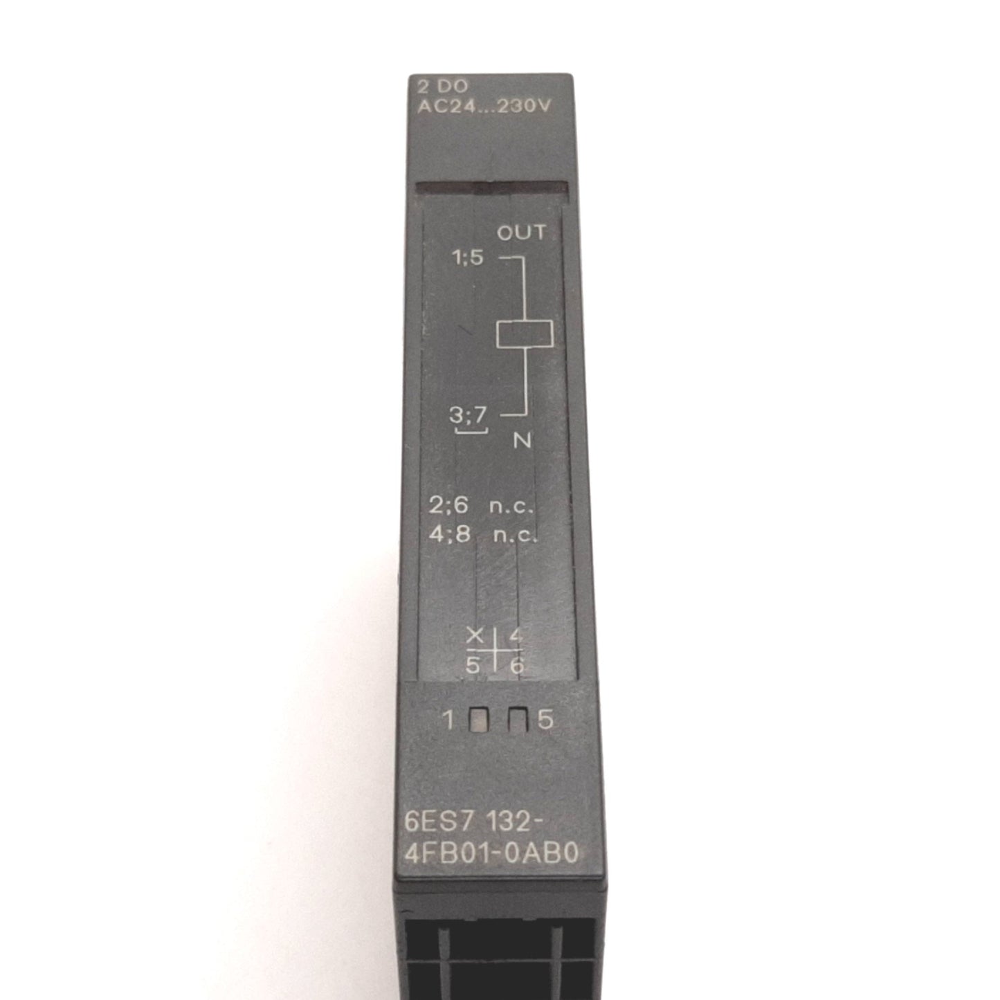 Used Siemens 6ES7 132-4FB01-0AB0 Simatic PLC Digital Output Module, 2-Point 24-230VAC